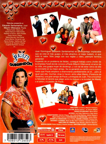 Yo Amo A Juan Querendon Eduardo Santamarina Telenovela Dvd