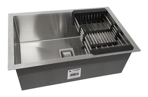 Papelera de reciclaje Gourmet de acero inoxidable 304 con tubo cuadrado de 75 x 45, 5 l y accesorios