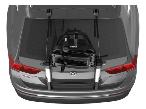 Funda trasera para portabicicletas Thule Outway Platform, gris y negro
