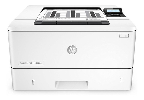 Impresora simple función HP LaserJet Pro M402DNE blanca 220V