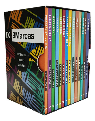 Box Série 9marcas: Construindo Igrejas Saudáveis -14 Livros, De Diversos Autores. Editora Vida Nova, Capa Mole Em Português, 2022