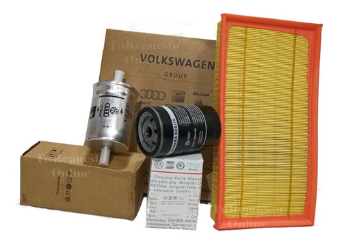 Kit De Filtros Aire Aceite Nafta Original Vw New Beetle 2.0