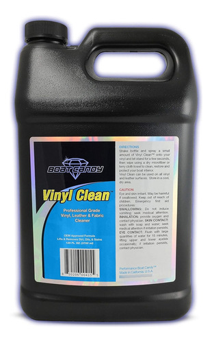 Vinyl Clean - Limpiador De Vinilo/cuero Equilibrado Con Ph (