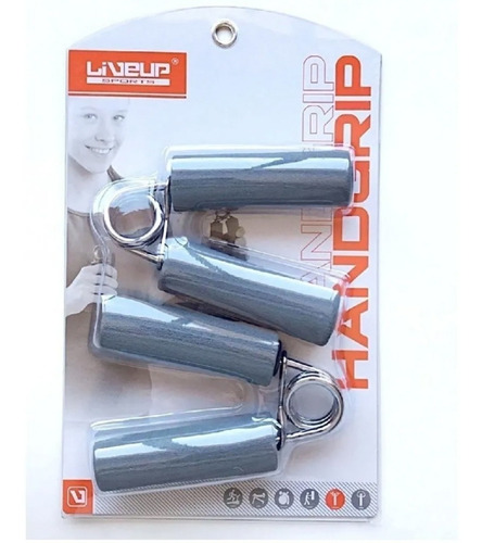 Par Hand Grip Simples Espuma Live Up Fortalece Mão Fitness