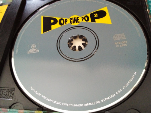 Cd Pop Cine 2. (Usado)
