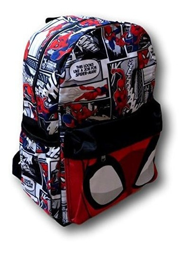 Spider-man Large 16 Inch All Over Print Backpack - 10088