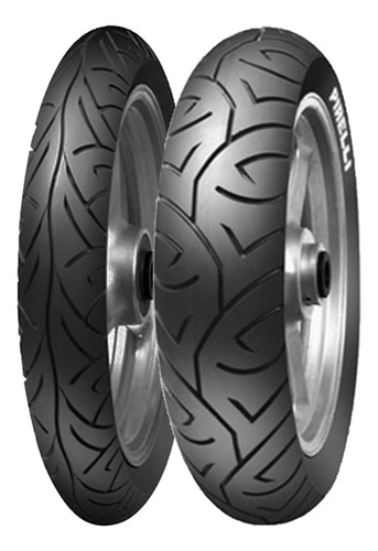 Pneu Sport Demon 100/80-17 + 130/70-17 Sem Câmara
