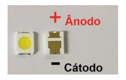 Imagem 3 de 4 de Led 3.0v 1w 2835 Positivo Invertido Tv. Philco - 50 Unidades
