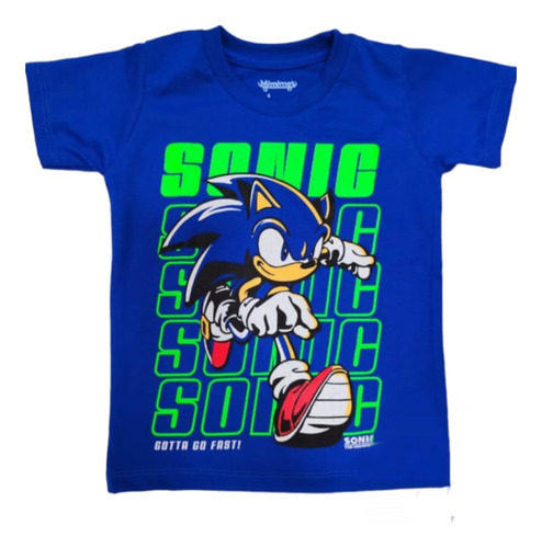 Franela Niño Sonic