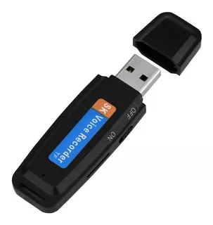 Memoria Usb Espia 2 En 1, Grabadora De Voz 2 Horas De Sonido