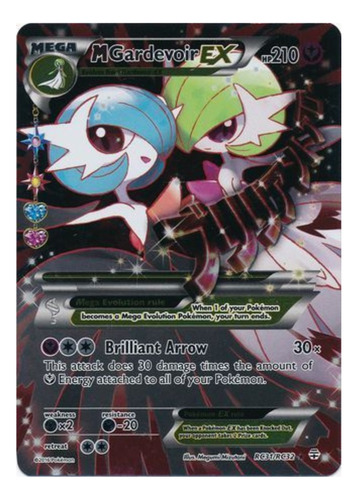 M Gardevoir Ex Generations - Full Art Ultra Rare Pokémon Tcg
