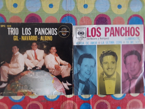 Trio Los Panchos Lp 45 La Hiedra, Herida De Amor