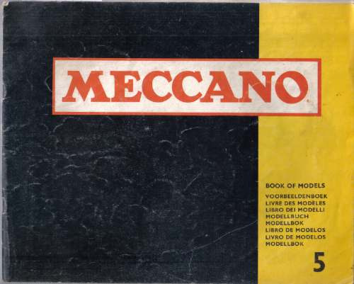 Meccano / Libro De Modelos / Antiguo / En Ingles