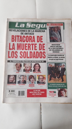 Diario La Segunda Mayo 2005 Bitácora De Muerte Los Sol(d72