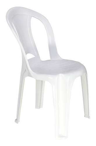 Cadeira Tramontina Bistrô Búzios Em Polipropileno Branco