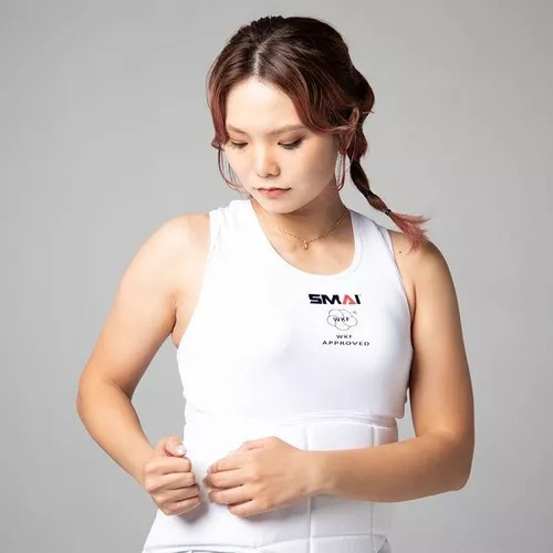 Protector Karate De Torso Para Mujer Smai Wkf