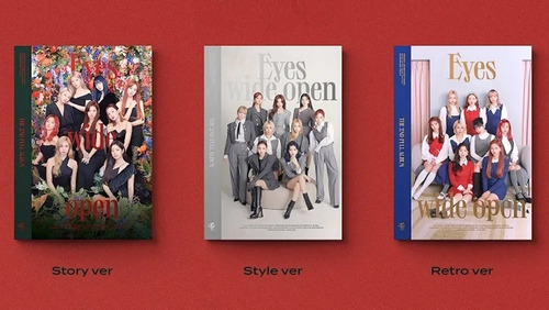 - Álbum Twice Eyes Wide Open, Versión Aleatoria