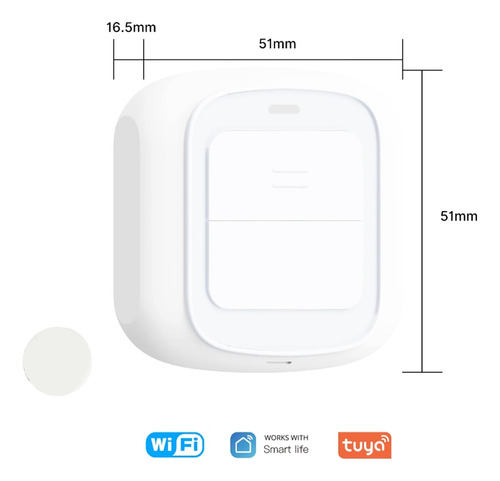 Interruptor De Escena Tuya Wifi, Inalámbrico, Inteligente, L
