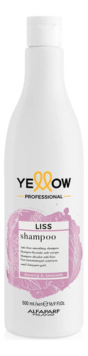 Shampoo Anti Frizz Para Liso Perfecto 500ml Alfaparf Yellow