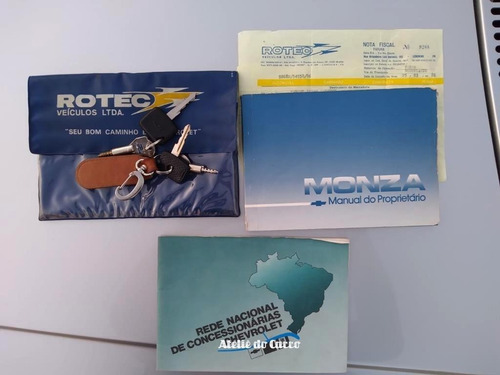 Imagem 15 de 15 de Monza Sr 1.8s 1986 Original Placa De Coleção Ateliê Do Carro