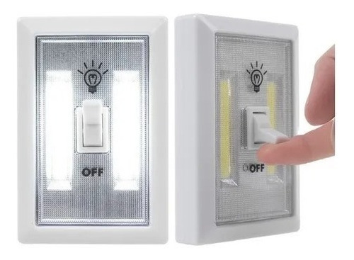 Luz De Pared Con Interruptor Con 6 Pilas De Regalo Green-e