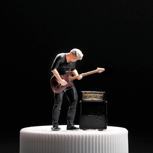 Modelo De Bajista En Miniatura A Escala 1:64, Figuras