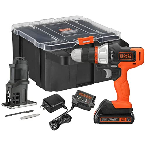 Kit De Taladro Mas Accesorrio Sierra Caladora Black   Decker