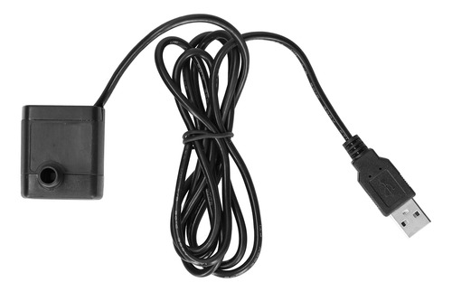Bomba De Agua Dc5v Con Conector Usb Microsumergible Sin Esco