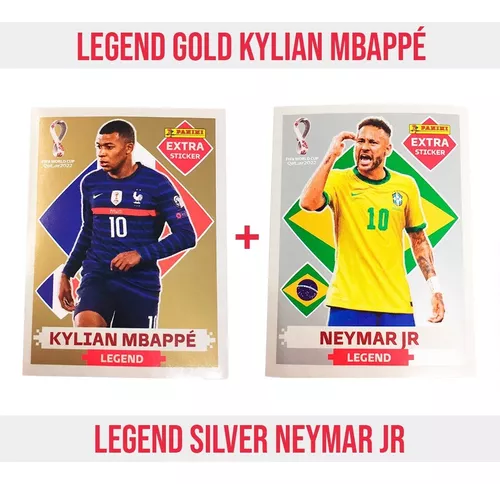 Neymar Gold + Mbappé Gold - ORIGINAL LEGEND
