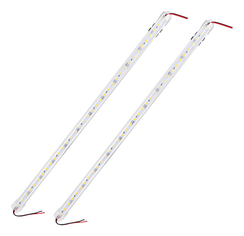 A Barra De Luz Led Rígida, 2 Unidades, Tira Led De 12 V,