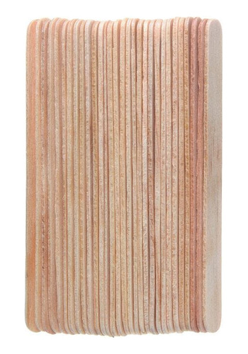 Palitos Madera Planos Barrilito Pm004 18 X 145 Mm C/30 Pzas.