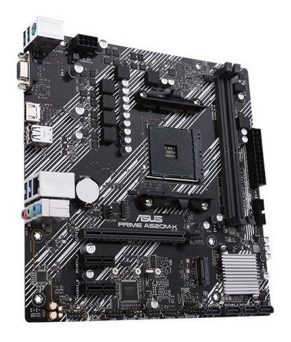 Tarjeta Madre Asus Prime A520m-k Amd Am4 Ddr4 M.2 Hdmi