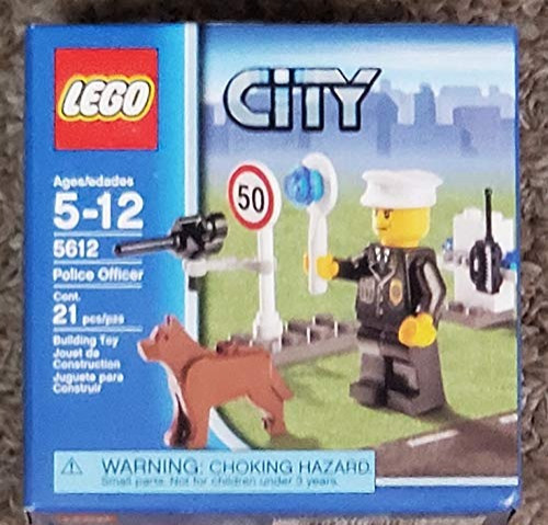 Lego City Set #5612 Exclusive Mini Figura Oficial De Policía