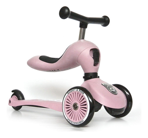 Scoot & Ride - Patineta 2 En 1 Ajustable Para Nios, Sentado