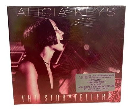 Alicia Keys  Vh1 Storytellers Cd Y Dvd Eu Nuevo