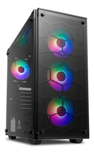 Imagem 1 de 4 de Pc Gamer Intel 11ª Ge I7 11700 Water 120mm Gtx 1660 Super