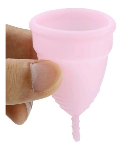 Set Copa Menstrual Reutilizable De Silicona Talla L