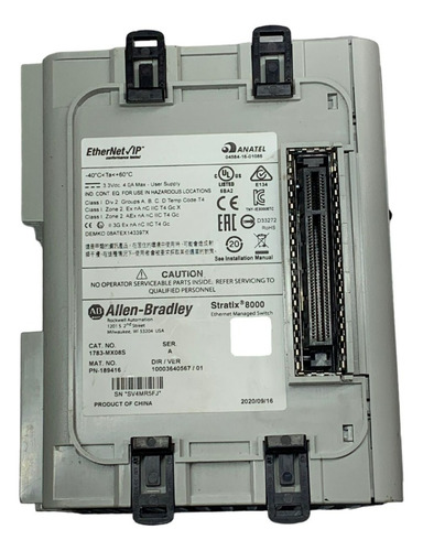 Allen Bradley 1783-mx08s Ser.a (Usado)