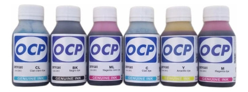 Tintas Ocp Alemana Para Epson Ecotank L1800 L810 800 6x100ml