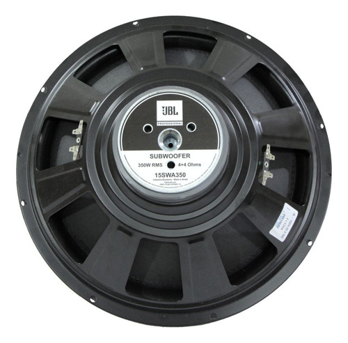 Kit Par Subwoofer Alto Falante Jbl15swa 350w 2 Bobinas 4+4oh