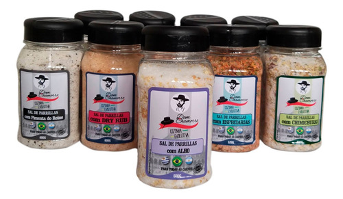 Imagem 5 de 5 de Kit Sal De Parrilla Dry Rub E Chimichurri Dom Chamorro