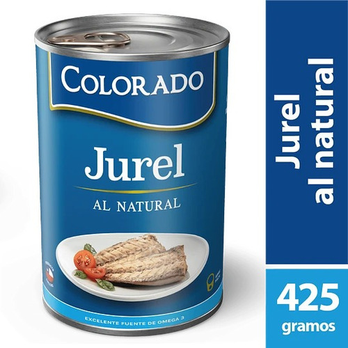 Jurel Al Natural Colorado 425 Gr(3 Unidad)super