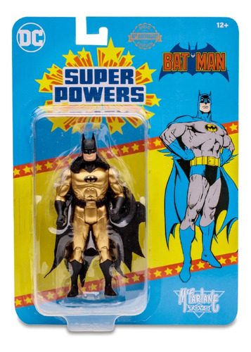 Dc Super Powers Batman (gold Edition)