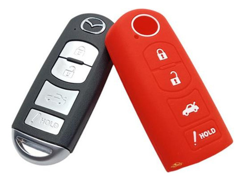 `` Funda Silicon Llave Inteligencia Mazda 3 Mazda 6 Cx3 Cx5