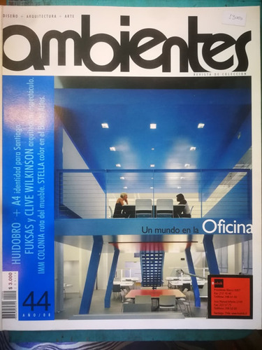 Revista Ambientes N°44 Oficina - Nelson Ebensperger