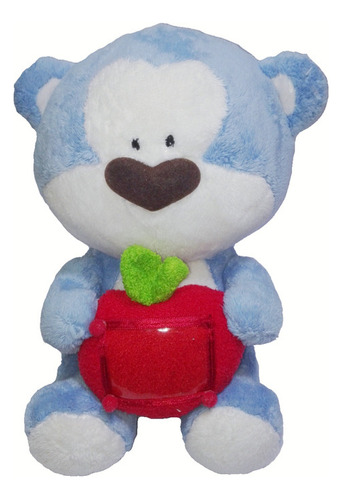 Peluche Oso Manzana Portaretrato 26cm Morning Glory