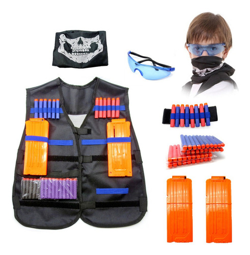 Bala Traje Táctico Para Nerf N-strike