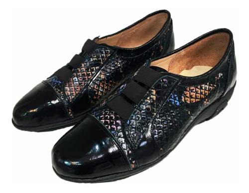 Imagen 2 de 2 de San Crispino Zapatos Negros 3325