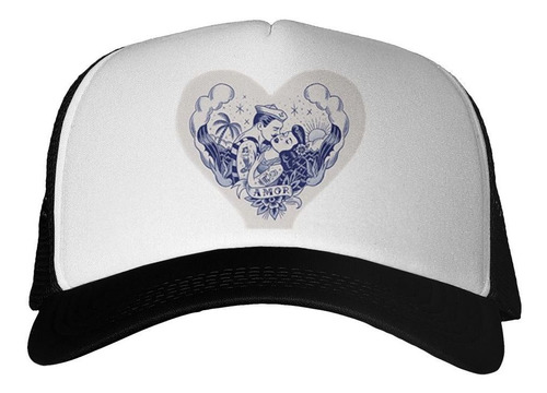 Gorra Marinero Sailor Love Corazon Old School