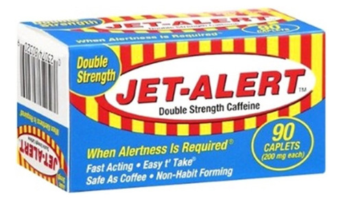 Jet Alert Cafeina 200mg 90 Tabs